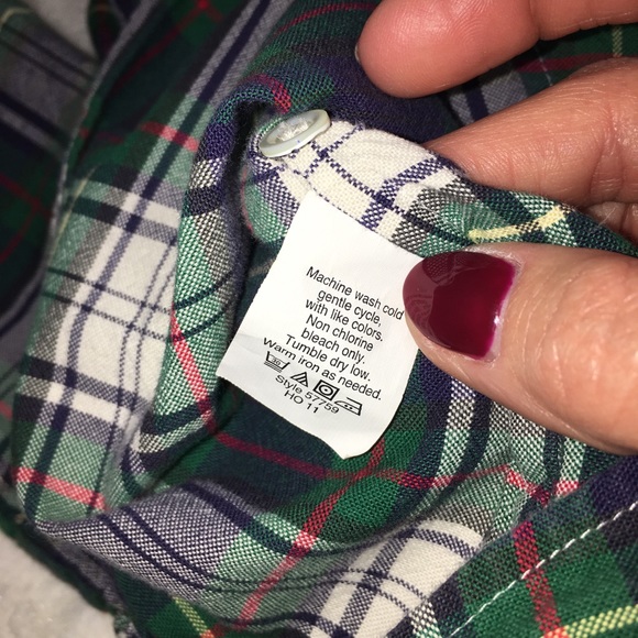 J. Crew Boy Shirt in Carrick Tartan Button Down - Picture 5 of 7